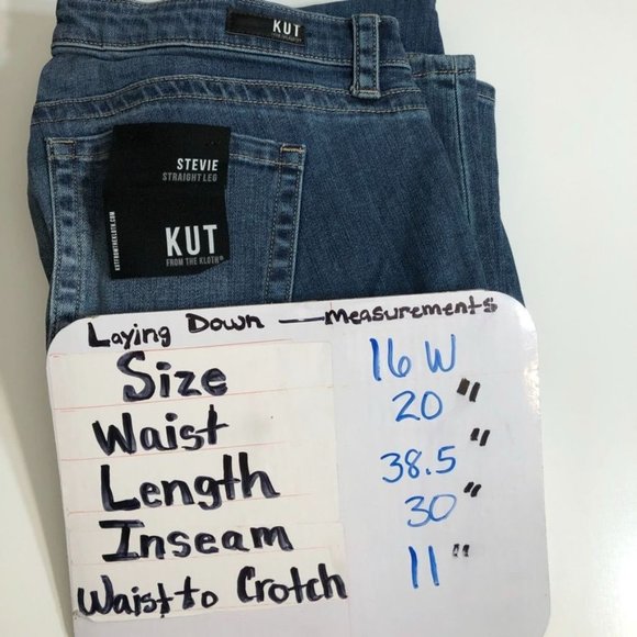 Kut from the kloth Jeans Size 16W - Picture 9 of 11